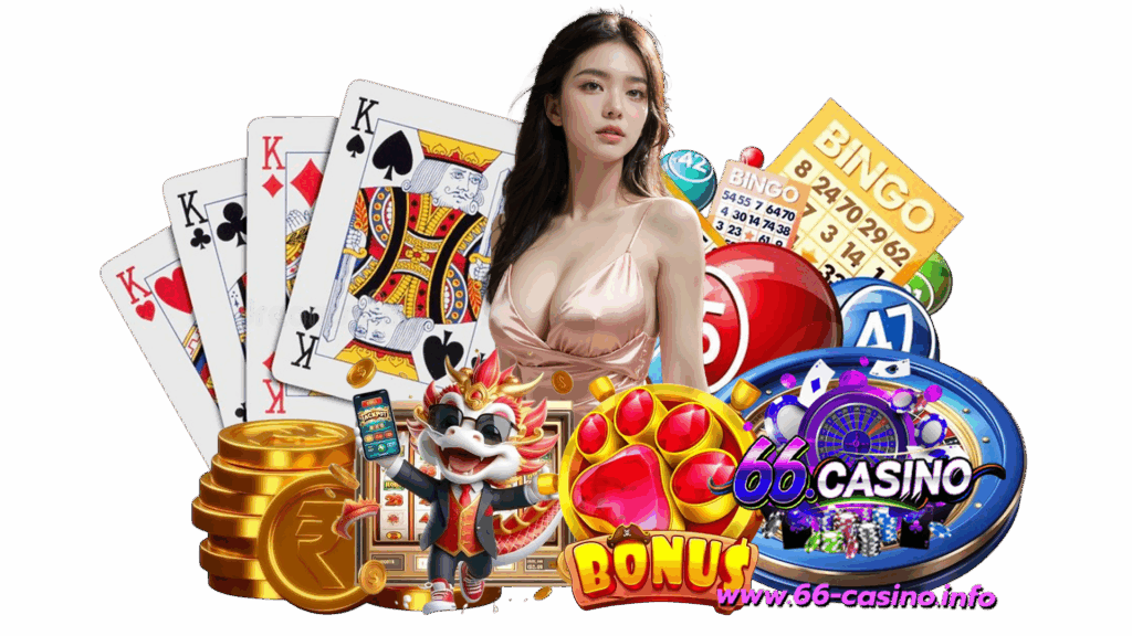 66casino เกมออนไลน์มาแรง เดิมพันเกมชั้นนำได้ไม่มีขั้นต่ำ